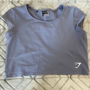 Gymshark dreamy cap sleeve crop top
